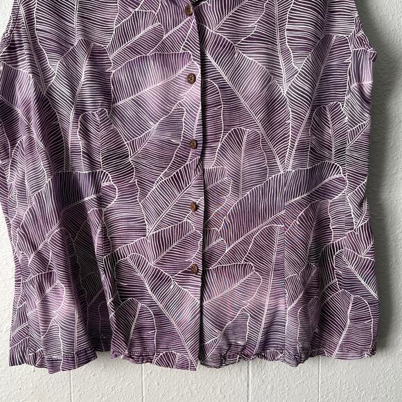 Hawaiian Reserve Top Womens 2XL Lightweight Casual Relaxed Beachy Summer Coastal - Picture 4 of 10
